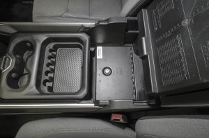 Ram 1500 Console Safe - Tuffy Products - W/ Keyed Lock, w/ Fixed Floor Console - `19-`24 Ram 1500 Console Safe - Tuffy Products - W/ Keyed Lock, w/ Fixed Floor Console - `19-`24